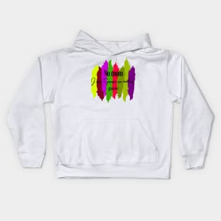 Online Gamer Tee with Color Strokes Kids Hoodie